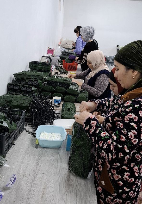 Image of women working